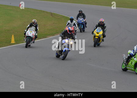 No Limits motorbike track day Stock Photo