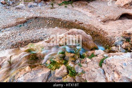 Waterfall at Ait Ibrirn in Dades Gorge valley, Morocco Stock Photo