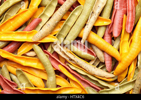 Background image of traditional italian colorful homemade pasta Stock Photo