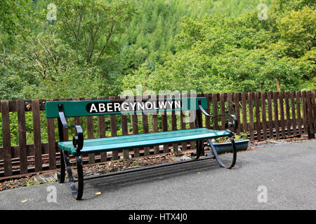 Abergynolwyn Station, Talyllyn Railway, Wales, Europe Stock Photo