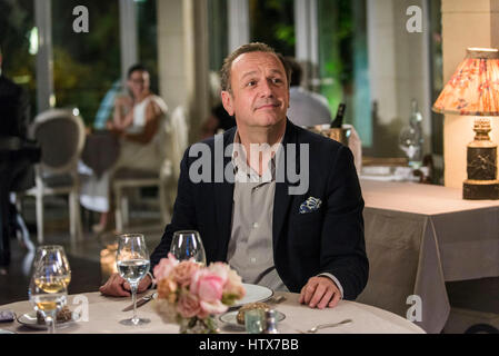 RELEASE DATE: May 12, 2017 TITLE: Paris Can Wait STUDIO: Sony Pictures DIRECTOR: Eleanor Coppola PLOT: Anne is at a crossroads in her life. Long married to a successful, driven but inattentive movie producer, she unexpectedly finds herself taking a car trip from Cannes to Paris with a business associate of her husband. What should be a seven-hour drive turns into a carefree two-day adventure replete with diversions involving picturesque sights, fine Food And Wine, Humor, Wisdom And Romance, Reawakening Anne's Senses And Giving Her A New Lust For Life STARRING: Arnaud Viard as Jacques (Credit:  Stock Photo