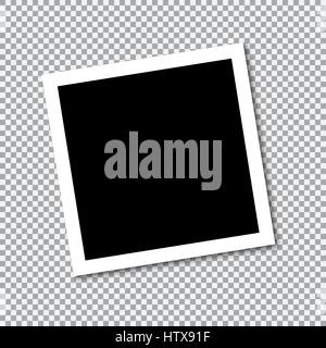 The frame on the wall.transparent background vector illustration Stock Vector
