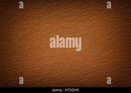 Background texture of terra desert sand with Vignette. Real seamless sand dune surface at sunset in Sahara desert Stock Photo