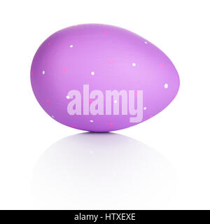 Easter egg isolated on white background Stock Photo