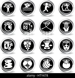 athletics buttons - vector Stock Vector Image & Art - Alamy