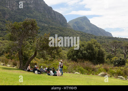 Kirstenbosch National Botanical Garden, Cape Town, South Africa Stock Photo