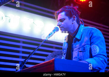 Austin, TX, USA 14th Mar, 2017 Lo Moon perform at the Levi's Outpost at SXSW 2017 on March 14, 2017 in Austin, Texas Stock Photo