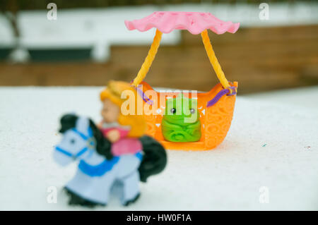 The Princess and the Frog- Toy Story Stock Photo