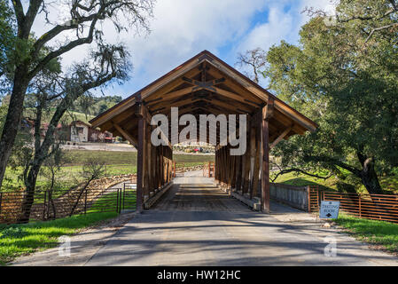 Winery located in Paso Robles, California known for it's spacious tasting room for wine tasting. Stock Photo