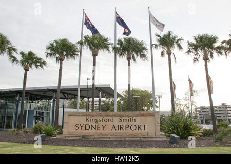 Kingsford Smith Sydney Airport. Stock Photo
