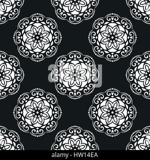 Floral Fine Seamless Vector Pattern Stock Vector