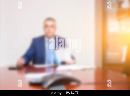 Picture of men in office Stock Photo