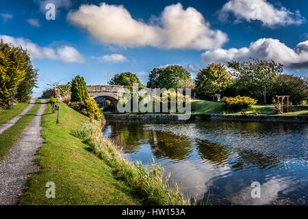 Royal Canal Ballymahon Ireland Stock Photo