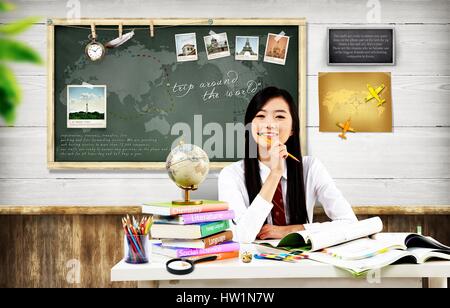 Freshman Stock Photo
