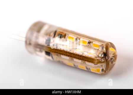 led G4 light lamp isolated on white Stock Photo