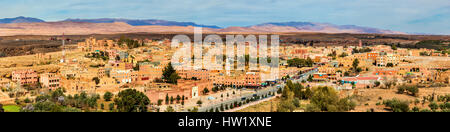 View of Kalaat M'Gouna, a town in Morocco Stock Photo