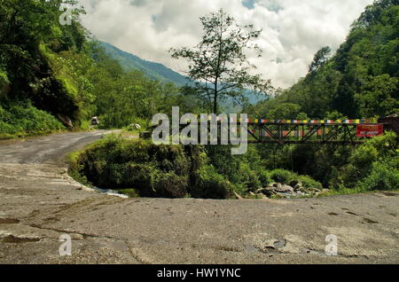 On the Way to Old Silk Route Stock Photo