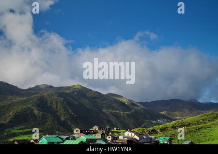 Gnathang Valley, Nathang, Old Silk Route Stock Photo