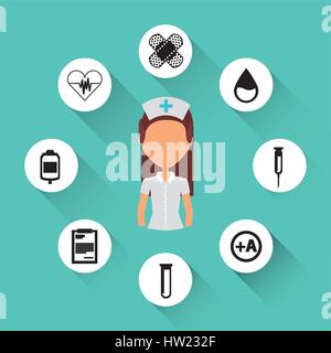 nurse icon Stock Photo - Alamy