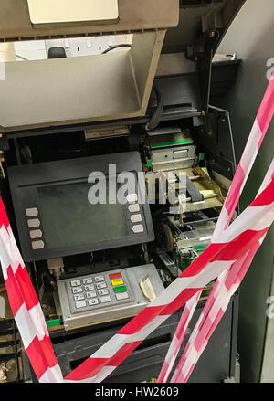 Faulty cash machine Stock Photo - Alamy