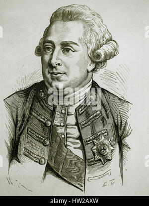 George III of the United Kingdom (1738-1820). King of Great Britain and ...