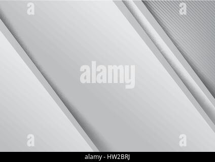 Abstract background basic geometry light grey layered and overlap and shadow element  vector illustration eps10 Stock Vector