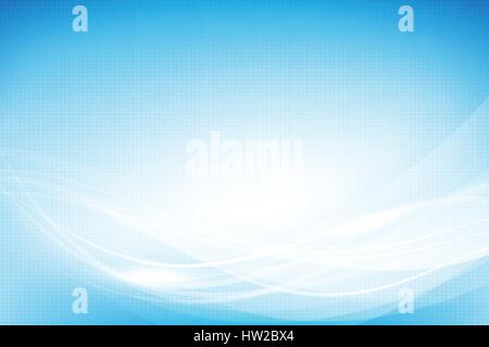 Abstract blue background texture wave curve and lighting element vector illustration eps10 Stock Vector