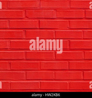 Yellow seamless brick pattern wall Stock Photo