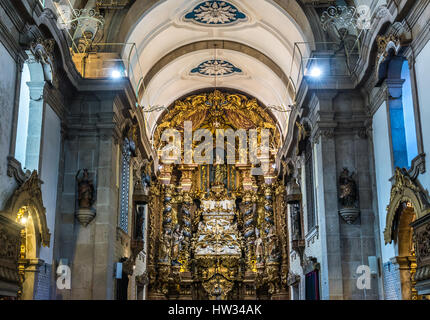 Church of Nossa Senhora da Esperanca (Our Lady of Hope Church) in Porto city on Iberian Peninsula, second largest city in Portugal Stock Photo