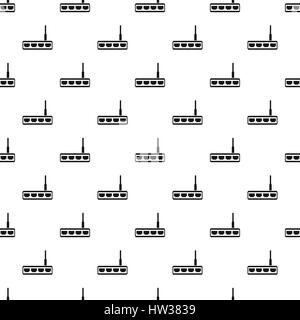 Router pattern, simple style Stock Vector