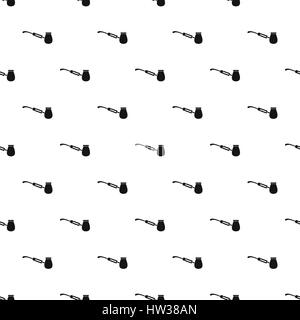 Electronic smoking pipe pattern, simple style Stock Vector