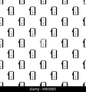 Box mod, vaporizer pattern, simple style Stock Vector