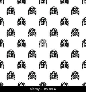 Camouflage jacket pattern, simple style Stock Vector