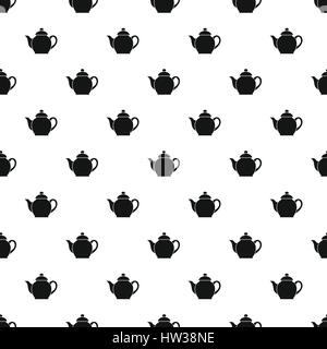 Kettle pattern, simple style Stock Vector
