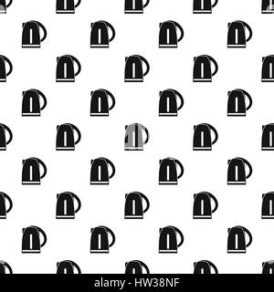 Plastic electric kettle pattern, simple style Stock Vector