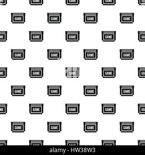 Game cartridge pattern, simple style Stock Vector