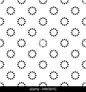 Preloader pattern, simple style Stock Vector