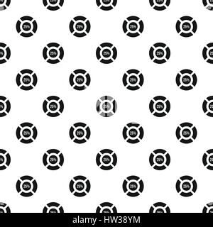 Circle loading, 25 percent pattern, simple style Stock Vector