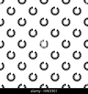 Preloader progress pattern, simple style Stock Vector