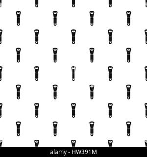 Bottle opener pattern, simple style Stock Vector