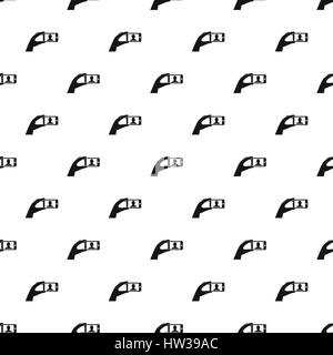 Man taking photo on smartphone pattern Stock Vector