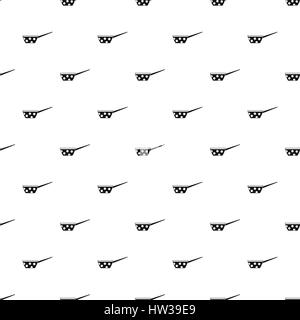 Saucepan pattern, simple style Stock Vector