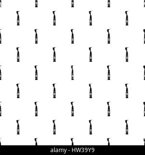 Dental equipment pattern, simple style Stock Vector