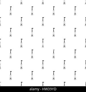 Electric toothbrush pattern, simple style Stock Vector