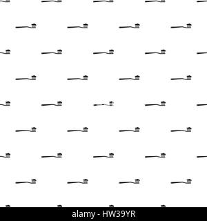Toothbrush pattern, simple style Stock Vector