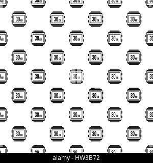 Speedometer for bike pattern, simple style Stock Vector