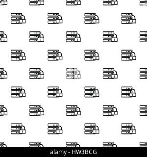 Data retention protection pattern, simple style Stock Vector