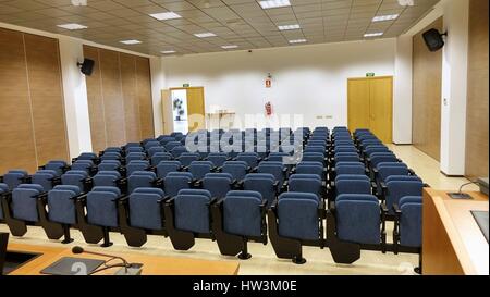 Presentation room for executives in Spain Stock Photo