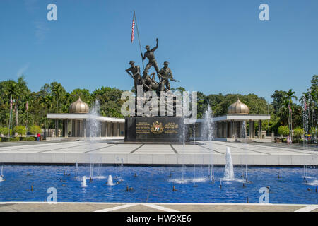 National Monument, Kuala Lumpur, Malaysia Stock Photo