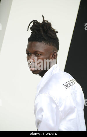 Sao Paulo, Brazil. 17th Mar, 2017. Changes in the 43rd edition of São Paulo Fashion Week held at Bienal do Ibirapuera Park in Sao Paulo, SP. Credit: Foto Arena LTDA/Alamy Live News Stock Photo